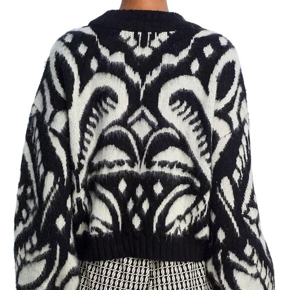 FARM Rio Pineapple Ikat Knit Sweater - Picture 2 of 16